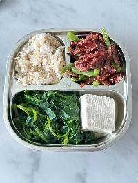 산모가 올린 식단 사진