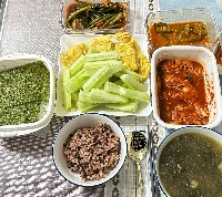 산모가 올린 식단 사진