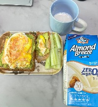 산모가 올린 식단 사진