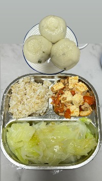 산모가 올린 식단 사진