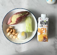 산모가 올린 식단 사진
