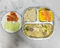 산모가 올린 식단 사진
