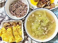 산모가 올린 식단 사진