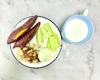 산모가 올린 식단 사진