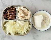 산모가 올린 식단 사진