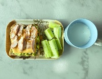 산모가 실제로 먹고 기록한 식판