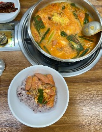 잡곡밥, 부대찌개, 장조림
