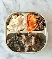 산모가 올린 식단 사진