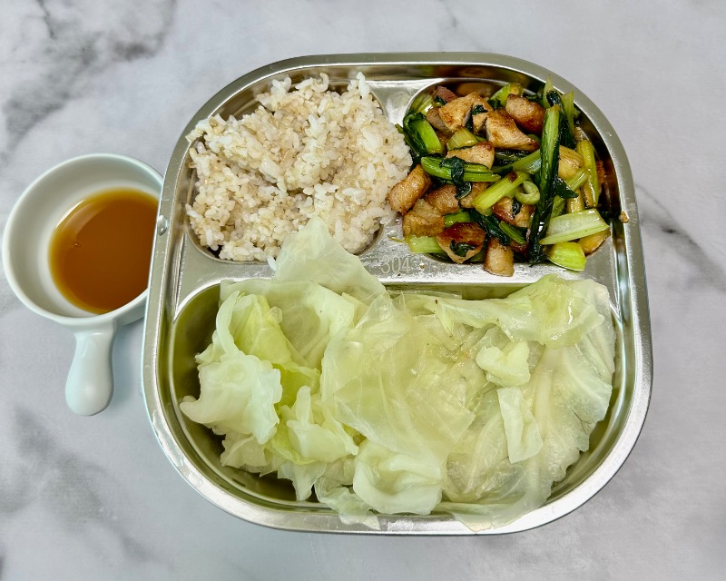 점심 식단 사진