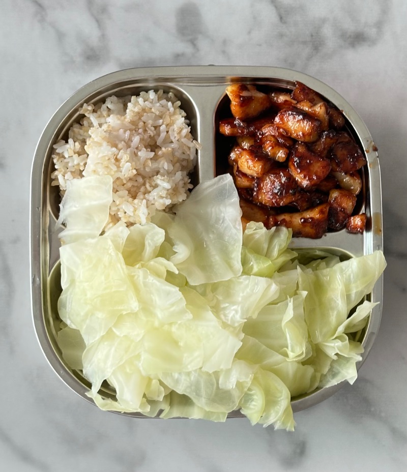 점심 식단 사진