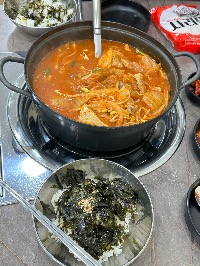 산모가 올린 식단 사진