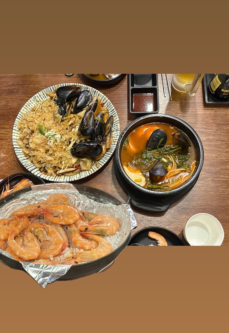 저녁 식단 사진