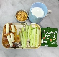 산모가 실제로 먹고 기록한 식판