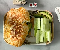 산모가 실제로 먹고 기록한 식판