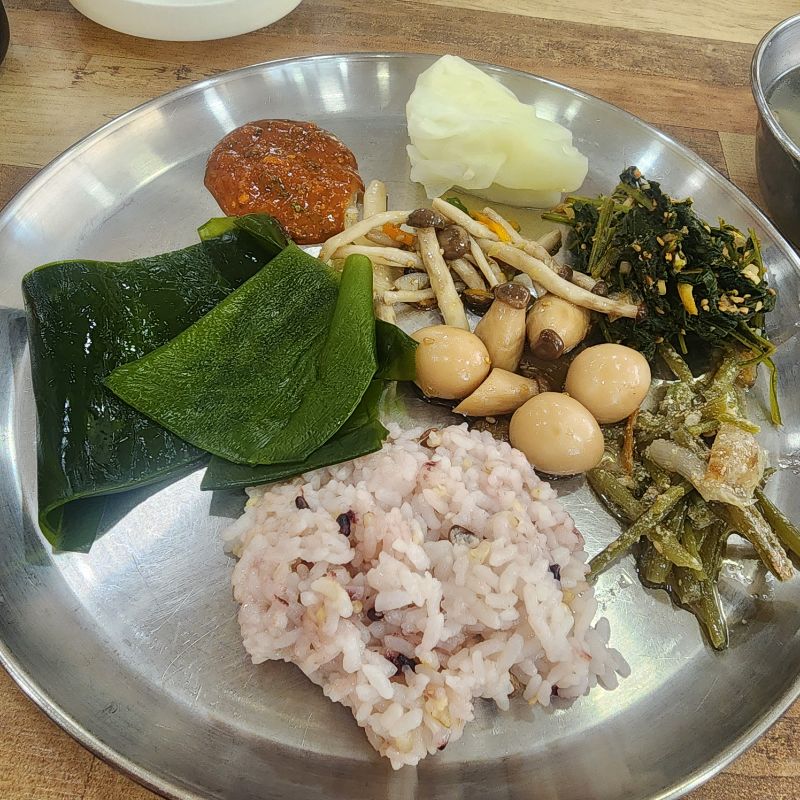 점심 식단 사진