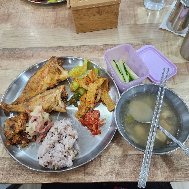 점심 식단 사진