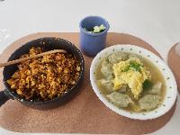 산모가 올린 식단 사진