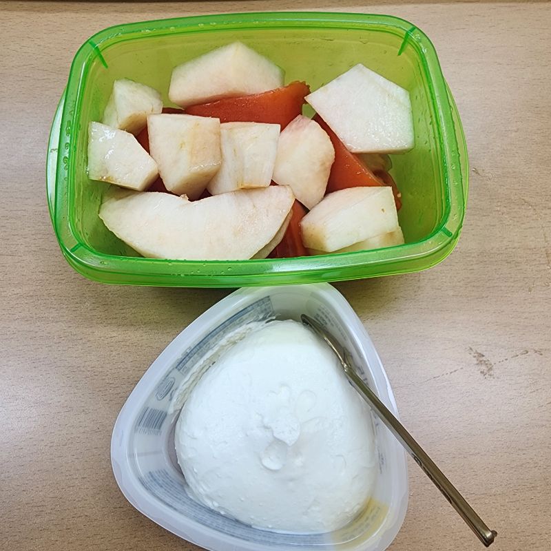 아침 식단 사진