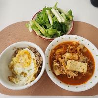 산모가 올린 식단 사진