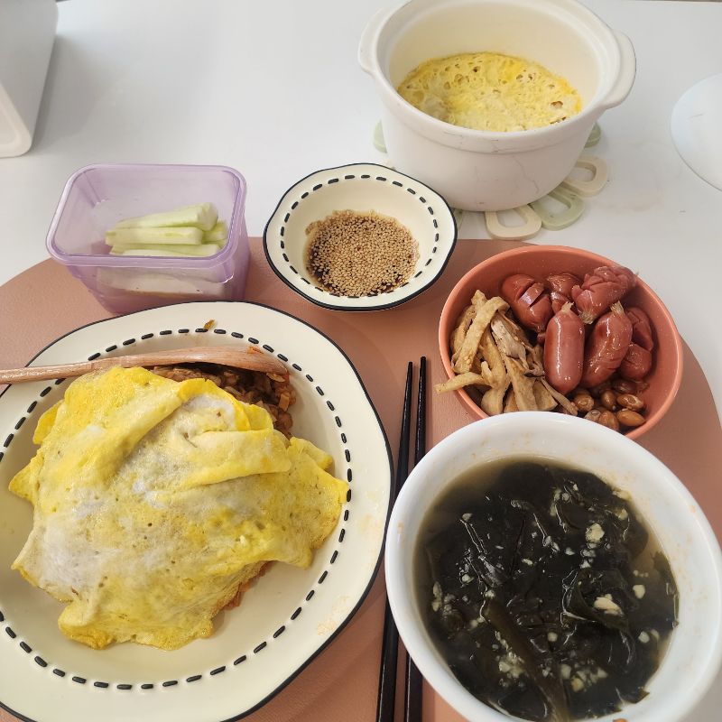 점심 식단 사진