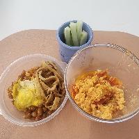 산모가 실제로 먹고 기록한 식판