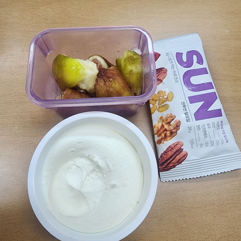 아침 식단 사진