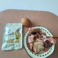 병아리콩, 구운 달걀, 그릭 요거트