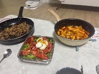 산모가 올린 식단 사진