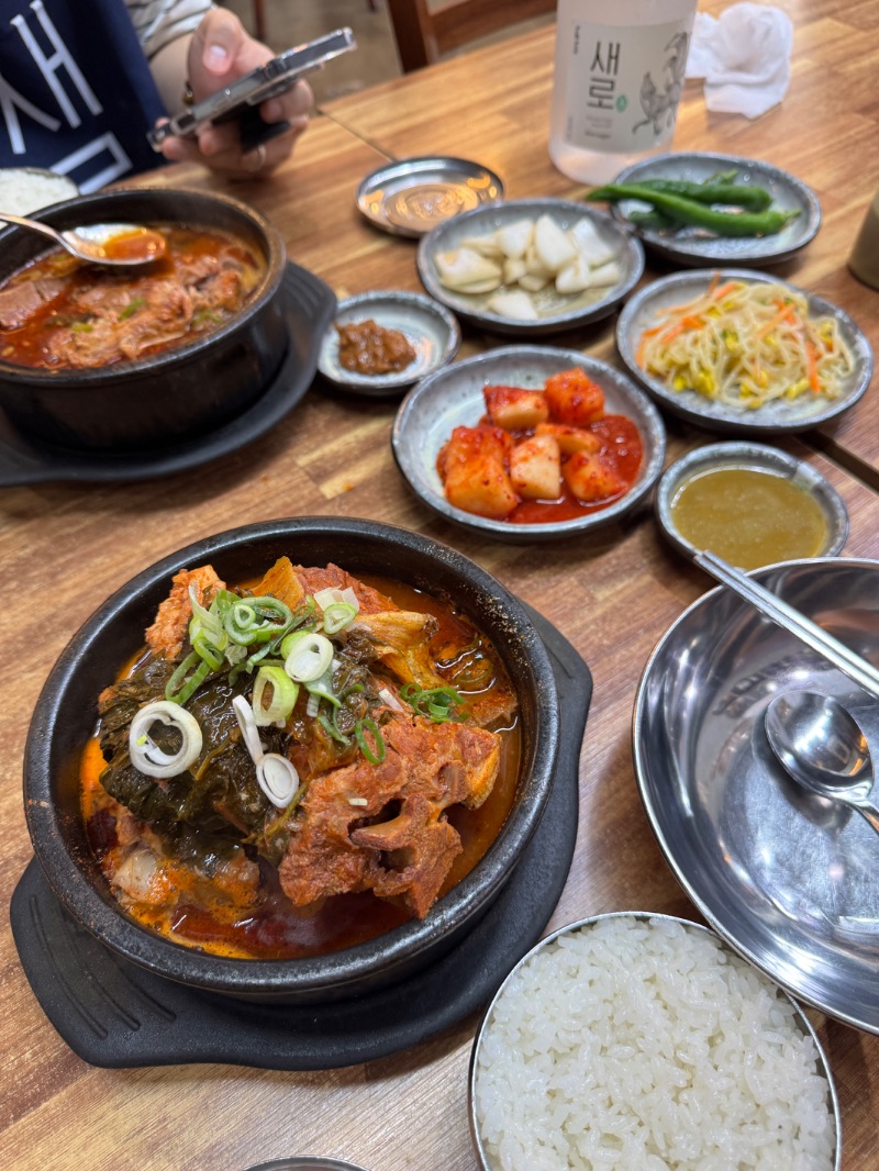 점심 식단 사진