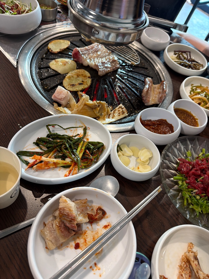 점심 식단 사진