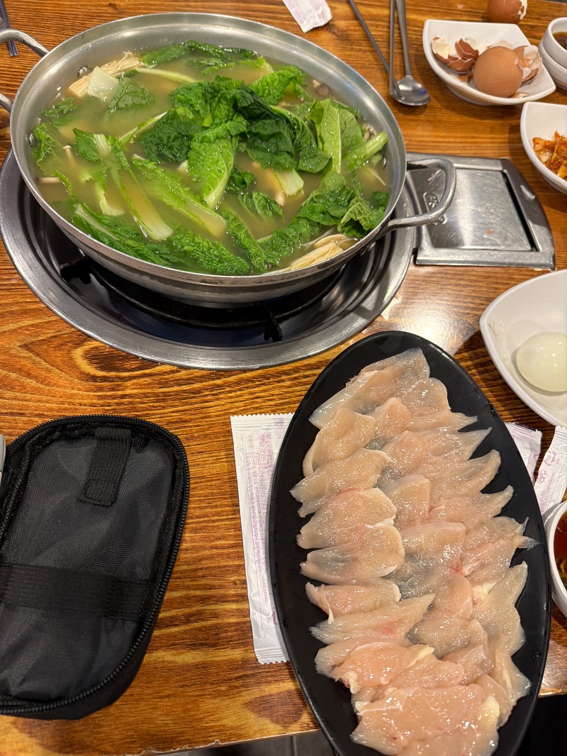 저녁 식단 사진
