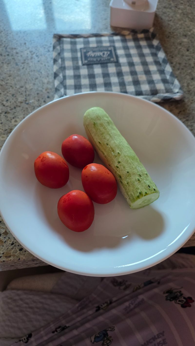 아침 식단 사진