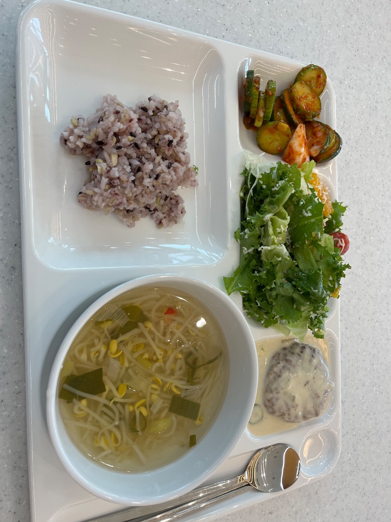 점심 식단 사진