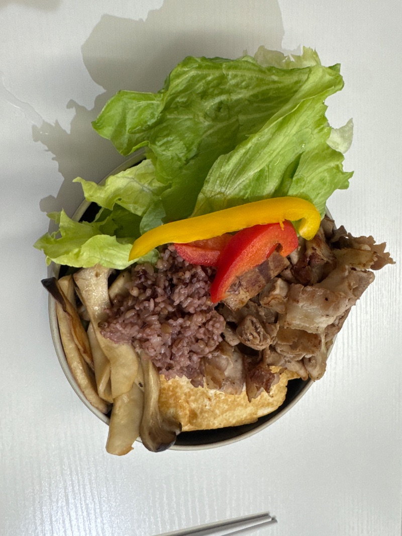 저녁 식단 사진