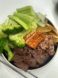 양상추, 오이, 브로콜리