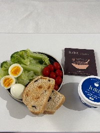 양상추, 브로콜리, 오이 스틱