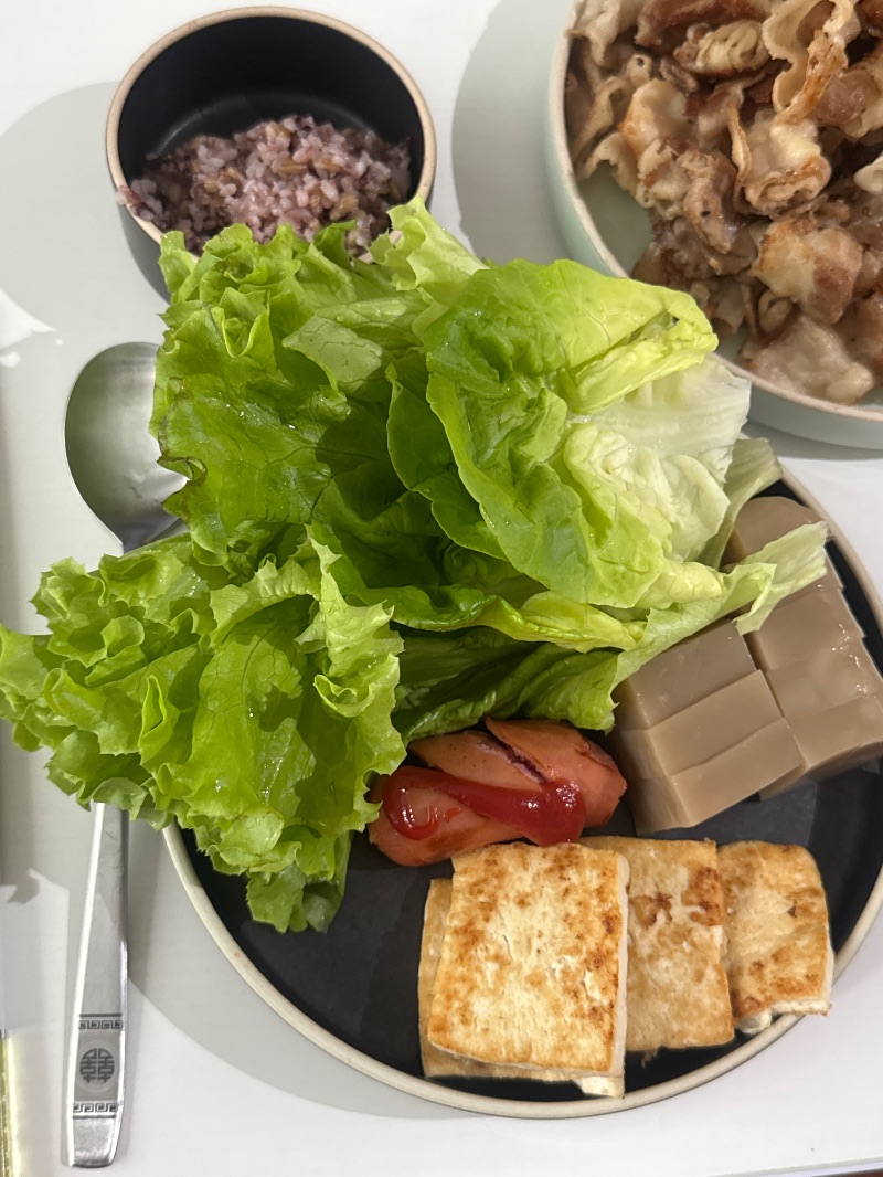 점심 식단 사진