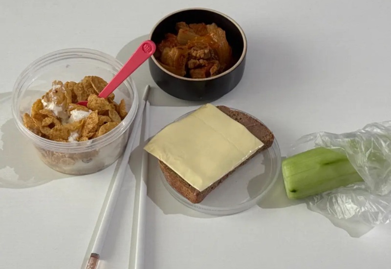 아침 식단 사진