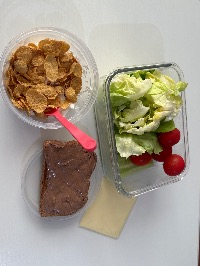 무가당 그릭 요거트, 프로틴 그래놀라 제로, 통호밀빵