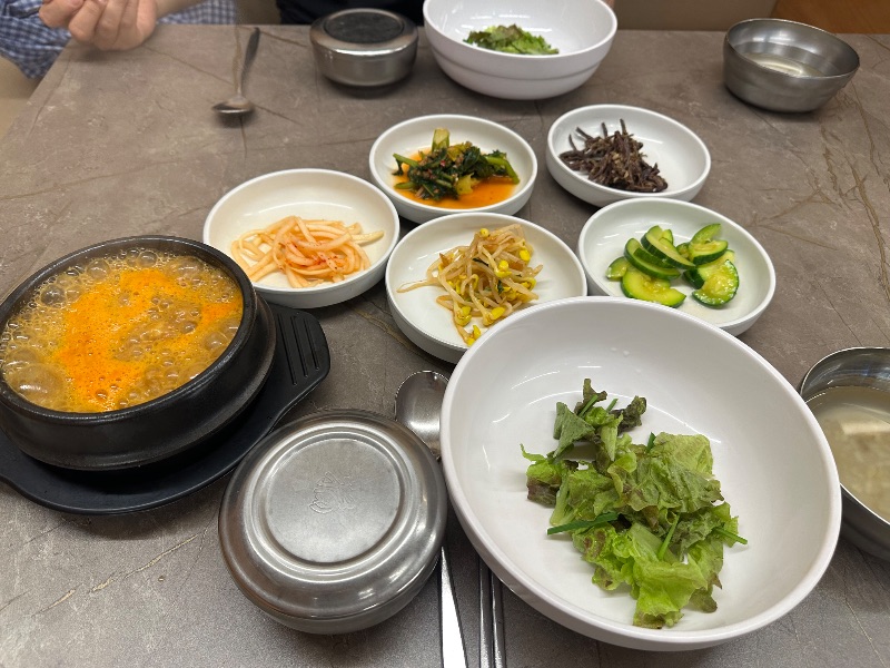 저녁 식단 사진