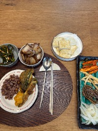 산모가 올린 식단 사진