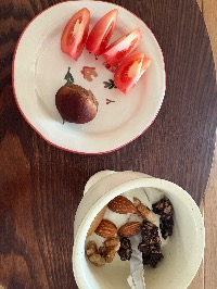 산모가 실제로 먹고 기록한 식판