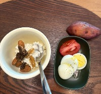 산모가 올린 식단 사진