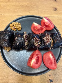 낫또잡곡김밥, 토마토, 낫또