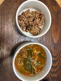 잡곡밥, 파개장