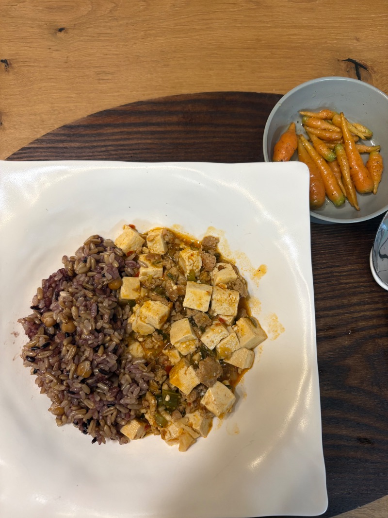 저녁 식단 사진