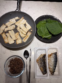 산모가 실제로 먹고 기록한 식판