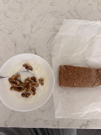 산모가 올린 식단 사진