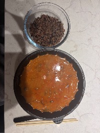산모가 실제로 먹고 기록한 식판