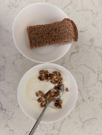 산모가 올린 식단 사진